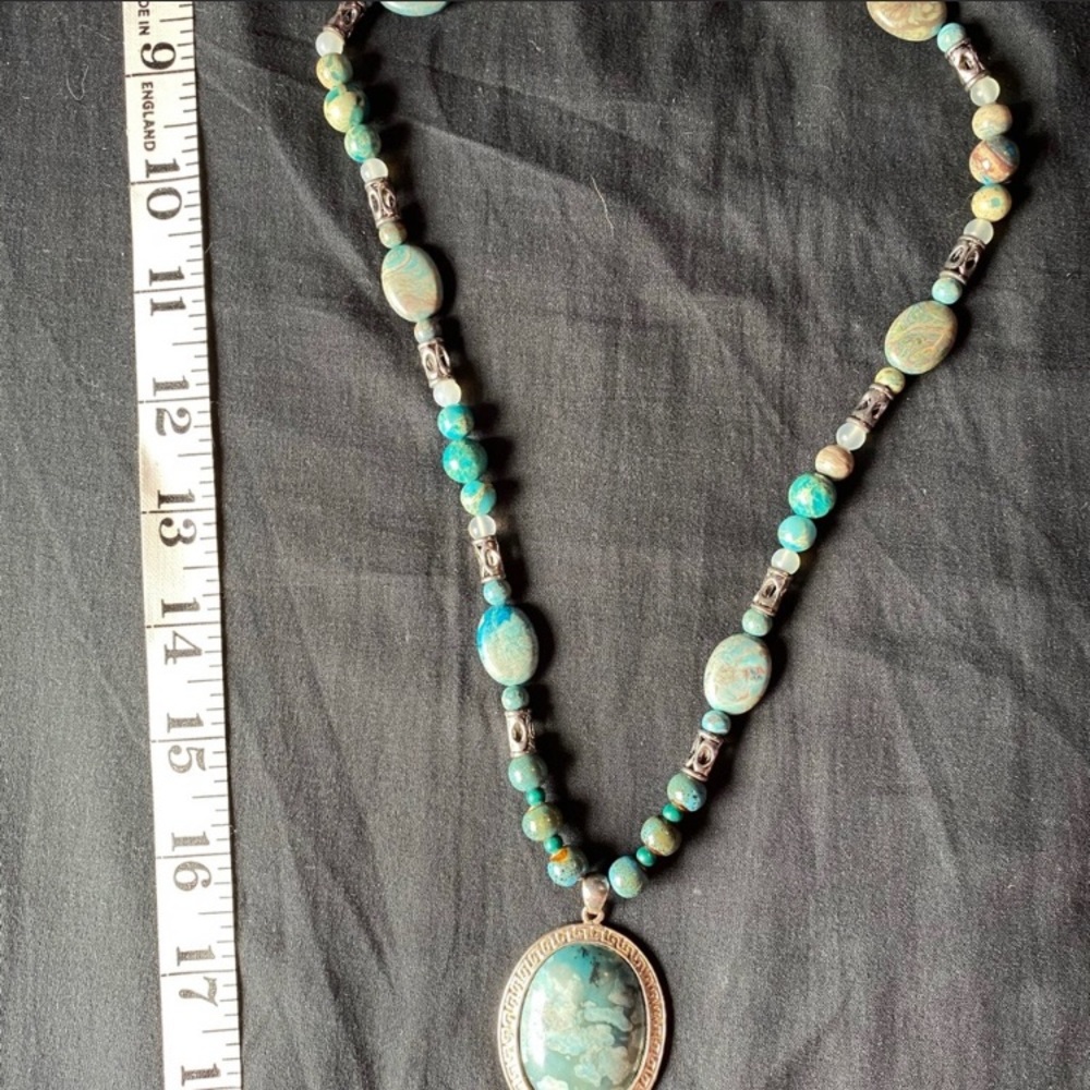 Handmade beaded necklace